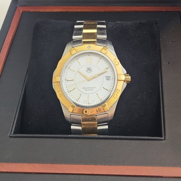 Tag Heuer Men's Aquaracer 39mm 18K Gold/Stainless Steel Watch